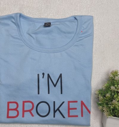 Cotton T-Shirt For Women/Girls Round Neck Regular Fit