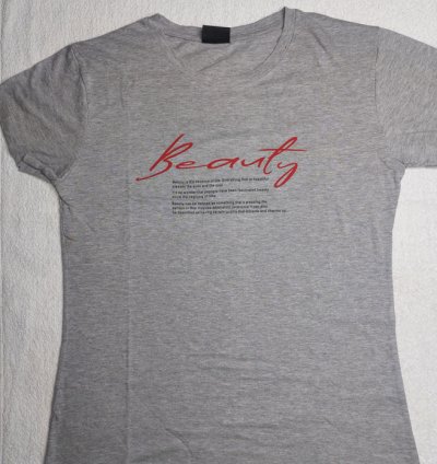 Cotton T-Shirt For Women/Girls Round Neck Regular Fit