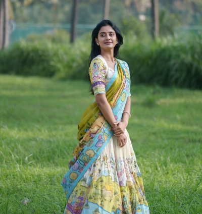 Kalamkari Lehenga Choli